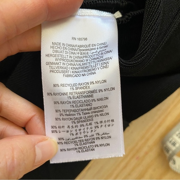 Herve Leger black bandage mini dress - Picture 6 of 10